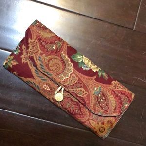 Handmade makeup brush holder